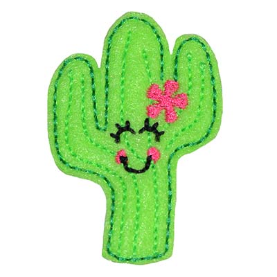 Carrie the Cactus Embroidery File