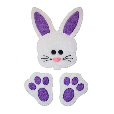 Chubby Bunny OVERSIZED Set Embroidery File