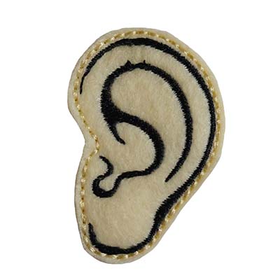 Ear Embroidery File