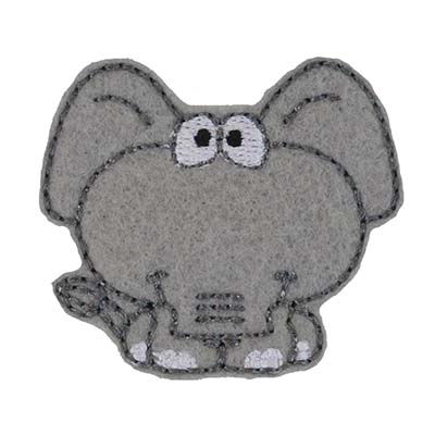 Ellie the Elephant Embroidery File