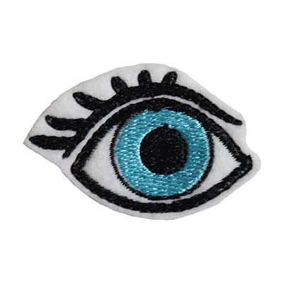 Eye with Lashes Embroidery File