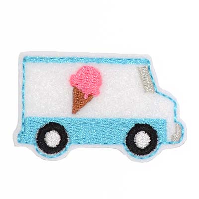 Ice Cream Truck Embroidery File