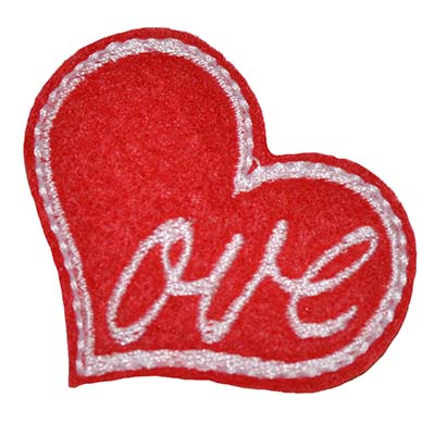 Love Heart Embroidery File