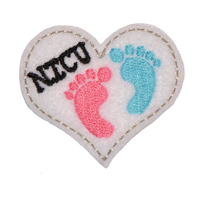 NICU Heart Embroidery File