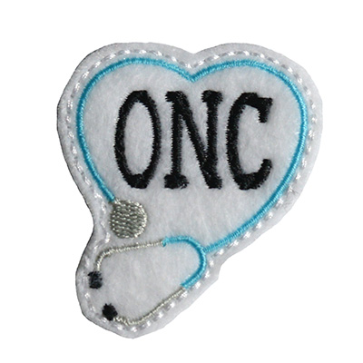 ONC Stethoscope Heart Embroidery File
