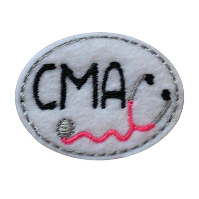Oval Stethoscope Embroidery File