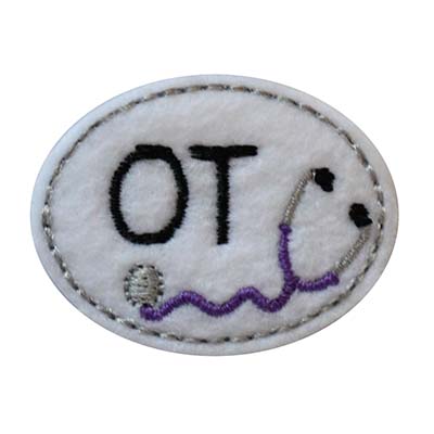 OT Oval Stethoscope Embroidery File