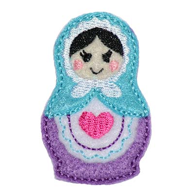 Russian Doll Embroidery File