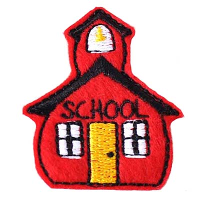 Schoolhouse Embroidery File