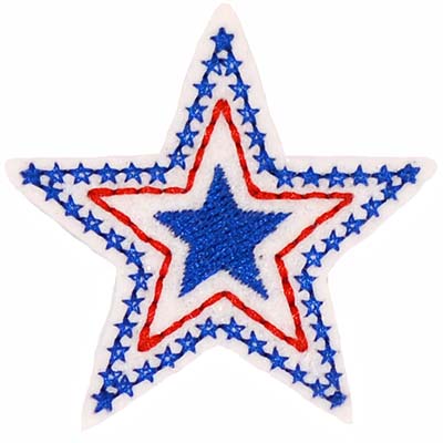 Triple Star Embroidery File