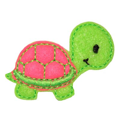 Turtle Baby Regular Shell Embroidery File