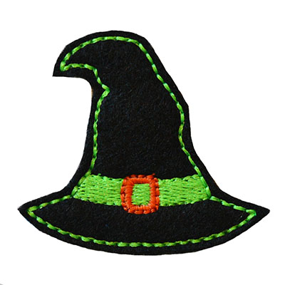 Witch Hat Embroidery File